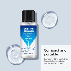 Draagbare huidvlekken verwijderende vloeistof 20ml zachte formule voor dagelijkse verzorging.