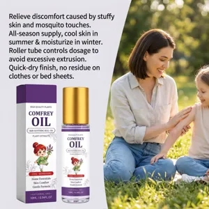 Roll-on lenitivo all'olio di consolida per l'idratazione e la cura quotidiana del corpo.