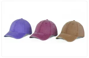 Classic vintage washed cotton baseball hat for men and women, casual outdoor sports dad cap.