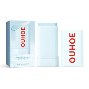 OUHOE Stick Solar Suave Algodon SPF50+ PA++++ Proteccion UV Facial 20g Vista Principal