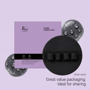 Gant de bain exfoliant double face pour le nettoyage corporel quotidien, pratique et durable.