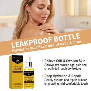 Bienenvenin Körperpflegeöl 50ml feuchtigkeitsspendend hautberuhigend tragbare Flasche