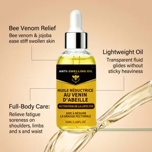 Bienenvenom Koerperpflege Oel mit Jojoba, 50ml leichte beruhigende Formel fuer die Haut.