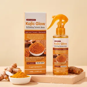 Kurkuma Peeling Spray Körperpeeling Mit Kojisäure Und Niacinamid Sanfte Reinigung Glatte Erfrischende Hautpflege