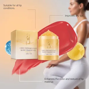 Gel raffermissant corps Cryo Thermo Gold 200g hydrate et nourrit la peau en douceur.