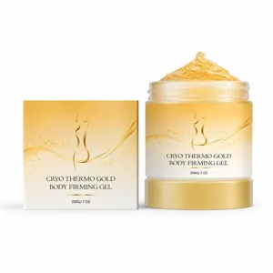Gel raffermissant corporel hydratant texture lisse et rafraîchissante pot et emballage
