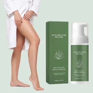 Aloe Vera Hair Removal Mousse Gentle Painless Hair Remover Spray Foam For Face Underarms Limbs Body Skin Care