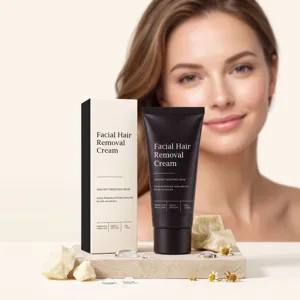Crème Dépilatoire Visage Douce Crème De Traitement De Soin De La Peau Lisse Hydratante Nourrissante Apaisante Pour Femmes