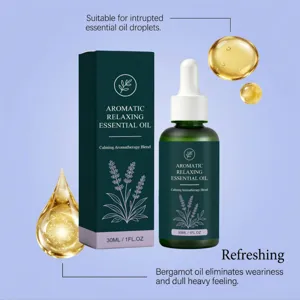Huile essentielle de soin corporel, formule hydratante et rafraîchissante pour une peau douce.