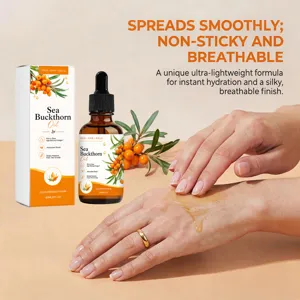Huile d'argousier pour peau cheveux et ongles huile de soin corporelle nourrissante
