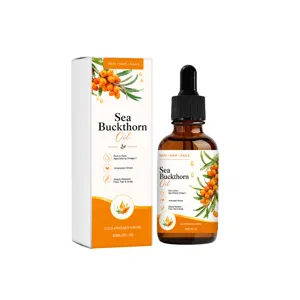 Huile d'Argousier pour Peau Cheveux et Ongles Soin Hydratant Corporel Organique 60ml