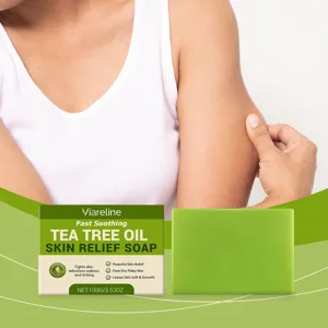Σαπούνι δέρματος tea tree Viareline, απαλός καθαρισμός και καταπραϋντική ενυδατική φροντίδα.