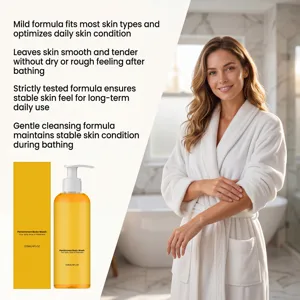 Erfrischendes Kaki Duschgel 120ml reinigt die Haut sanft für die tägliche Körperpflege.