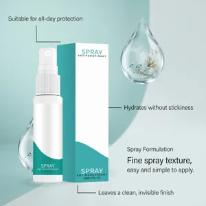 Deodorant Körperspray gegen Schweiß 30ml, erfrischende tägliche Achselpflege und Frische.