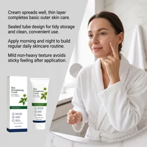 Huidversterkende crème met sanqi-extract, voedend en hydraterend voor de dagelijkse huidverzorging.