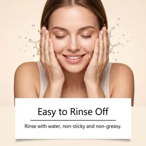 Doux nettoyage du visage et crème lisse pour un soin quotidien très rafraîchissant.