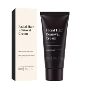 Crème dépilatoire douce pour le visage, hydratante et lissante soin quotidien 50g