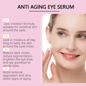 Anti-Aging Augen-Serum mit milder Formel für feuchtigkeitsspendende Augenpflege.