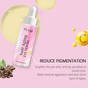 HOYGI Anti-Aging Augen-Serum 30ml mit Pipette, mindert Pigmentflecken und belebt die Augen.