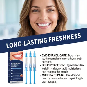 Zahnfleischpflege Gel orale Parodontalreparatur 9ml Set sanfte Zahnreinigung tragbar