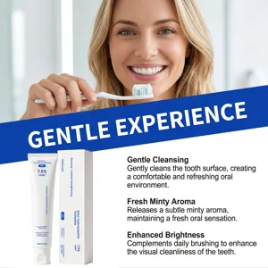 Découvrez le dentifrice menthe douce avec 7.5% nHAP pour un soin dentaire quotidien et haleine.