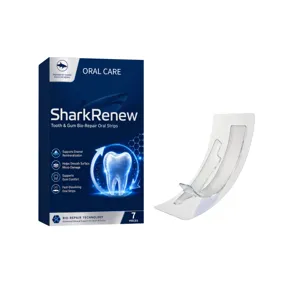 Tiras de cuidado bucal SharkRenew para limpieza dental suave y encías sanas, 7 piezas.