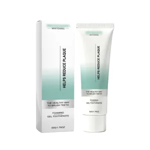 Dentifrice Gel Blancheur Haleine Fraîche Élimination De La Plaque Soin Quotidien 50g Tube