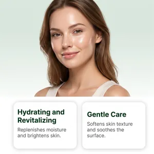 Centella Gesichtscreme Detailaufnahme, feuchtigkeitsspendende und beruhigende Textur.