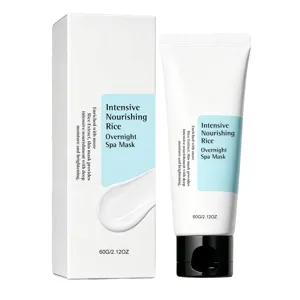 Nourishing Rice Overnight Spa Mask 60g Deep Moisturizing and Brightening Facial Skincare