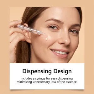 Feuchtigkeitsspendendes Gesichts-Serum mit präzisem Spritzen-Spender für glatte Hautpflege.