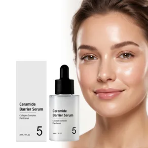 Gesichts-Serum mit Ceramiden zur Hautbarriere-Reparatur, feuchtigkeitsspendend und pflegend.