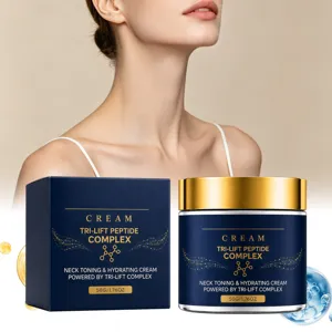 Crema Hidratante Para El Cuello Crema Reafirmante De Cuidado Para Contorno De Cuello Cuidado Diario Piel Suave Belleza