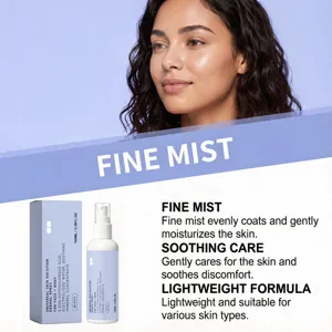 Spray apaisant universel pour la peau avec 0,02% d'acide hypochloreux visage et corps.