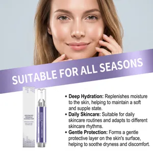 Detailed view of advanced anti-wrinkle corrector for deep hydration and daily skincare.