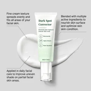 Detail view of face cream texture with active ingredients tube closeup for daily skincare.