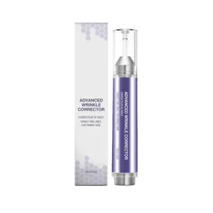 Advanced anti-wrinkle facial corrector essence pen, firming skincare, 10g portable cosmetic.