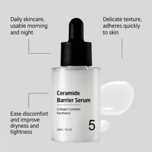 Detailansicht des Gesichts-Serums mit klarer Textur und pflegenden Inhaltsstoffen.
