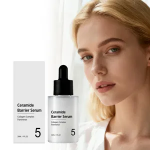 Ceramid Barriere Gesichts Hautpflege Serum Mit Kollagen Komplex Und Panthenol Feuchtigkeitsspendendes Gesichts Serum