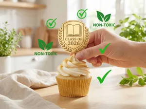 Abschluss Acryl Cupcake Topper 2026 Klasse Party Dekoration Goldene Kuchen Deko Zubehör