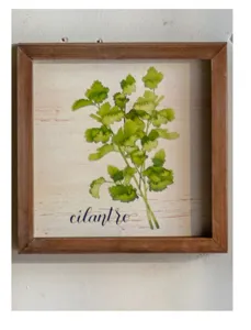 American country style plant watercolor decorative wall painting framed picture art.