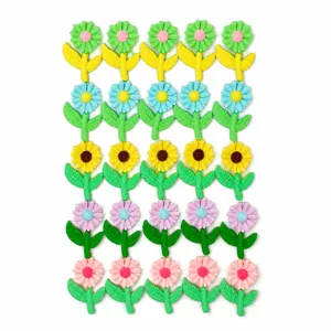 Cabochons tournesol marguerite en résine couleur bonbon fleurs plates déco coque téléphone