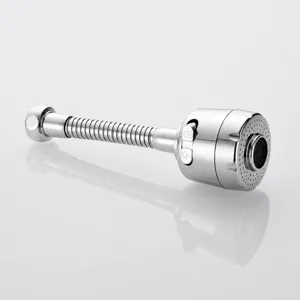 Kitchen faucet extender universal sprayer head anti-splash aerator with flexible hose