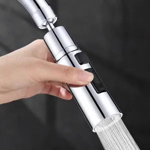 Universal Küche Wasserhahn Verlängerung 360 Grad Drehbar Anti-Spritzer Perlatoren ABS Und Kupfer Badezimmer Waschbecken Wasserhahn Düse