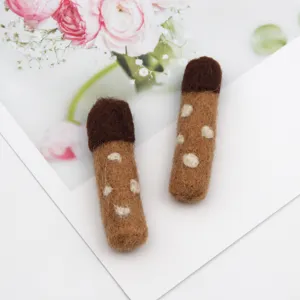 Accessori corna cervo feltro lana fai da te bambini fatti a mano fascia capelli cappello