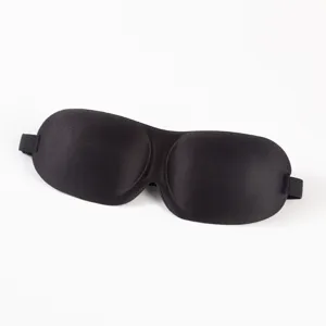 Antifaz para Dormir 3D Minimalista de Poliéster Bloqueo de Luz Ergonómico Ajustable Banda Elástica Suave Venda de Viaje Para Mujeres Hombres