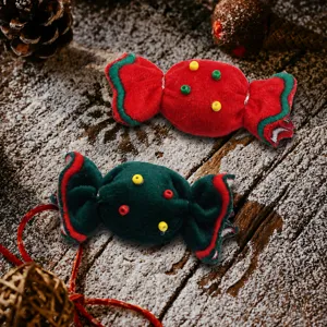 Carino Cartone Animato Tessuto Imbottito Caramella Ciondolo Fatto a Mano Perlato DIY Bambini Capelli Accessorio Borsa Scarpa