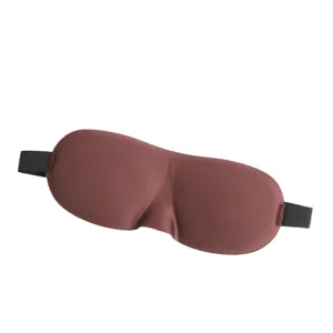 Atmungsaktive 3D Kontur Schlafmaske fuer bequemes Reisen, Mittagsschlaf und Nachtruhe.