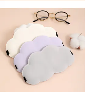 3D cloud sleep eye mask breathable memory foam shading eye mask for sleeping comfortable rest