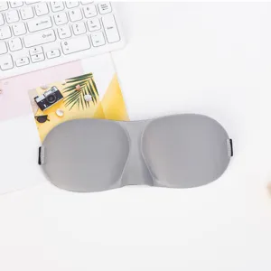 3D Contoured Sleep Mask Blackout Eye Mask Comfortable Breathable Rest Mask for Travel Office