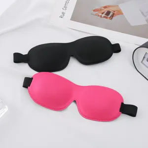 Masque de sommeil 3D contour respirant opacifiant pour voyage avion sieste relaxant